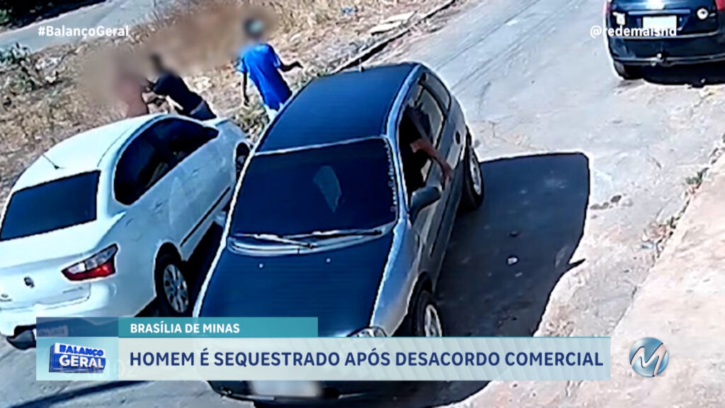 HOMEM É SEQUESTRADO APÓS DESACORDO COMERCIAL