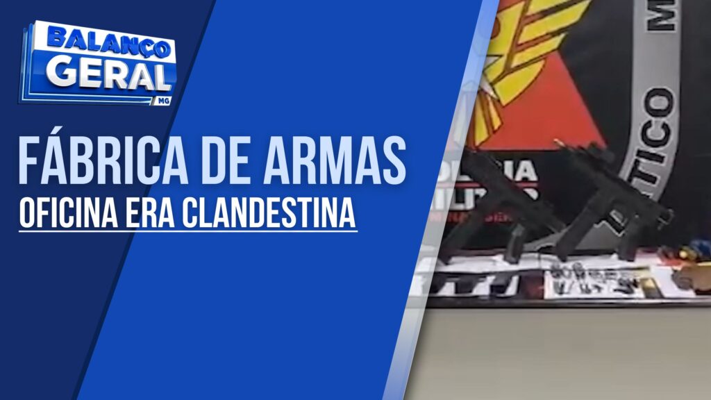 PM FECHA FÁBRICA CLANDESTINA DE ARMAS ARTESANAIS