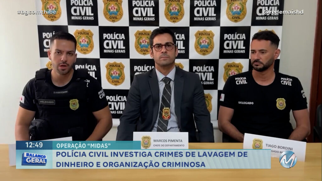 POLÍCIA CIVIL INVESTIGA CRIMES DE LAVAGEM DE DINHEIRO E ORGANIZAÇÃO CRIMINOSA