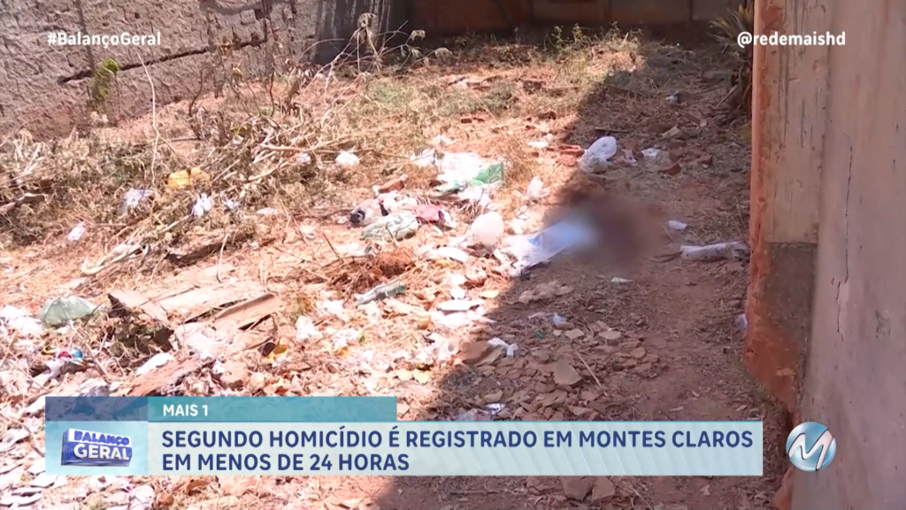 HOMEM É ASSASSINADO EM MONTES CLAROS