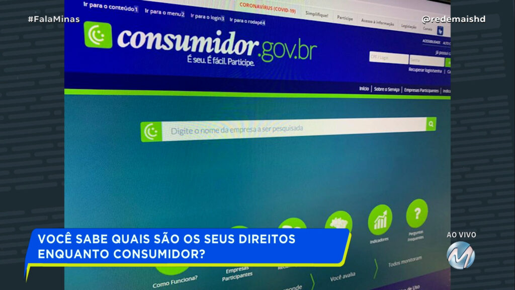 VOCÊ SABE QUAIS SÃO OS SEUS DIREITOS ENQUANTO CONSUMIDOR?