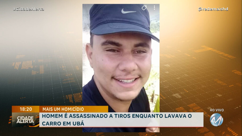 HOMEM É MORTO A TIROS EM UBÁ: POLÍCIA SUSPEITA DE DISPUTAS POR TERRITÓRIOS DE TRÁFICO