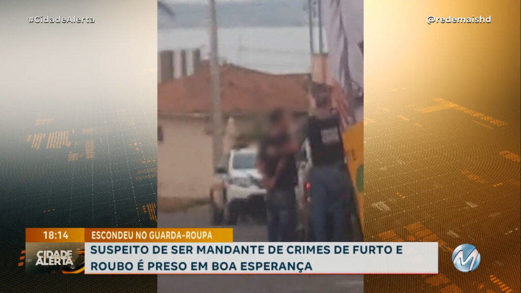 POLÍCIA CIVIL PRENDE HOMEM SUSPEITO DE SER MANDANTE DE ASSALTO EM BOA ESPERANÇA