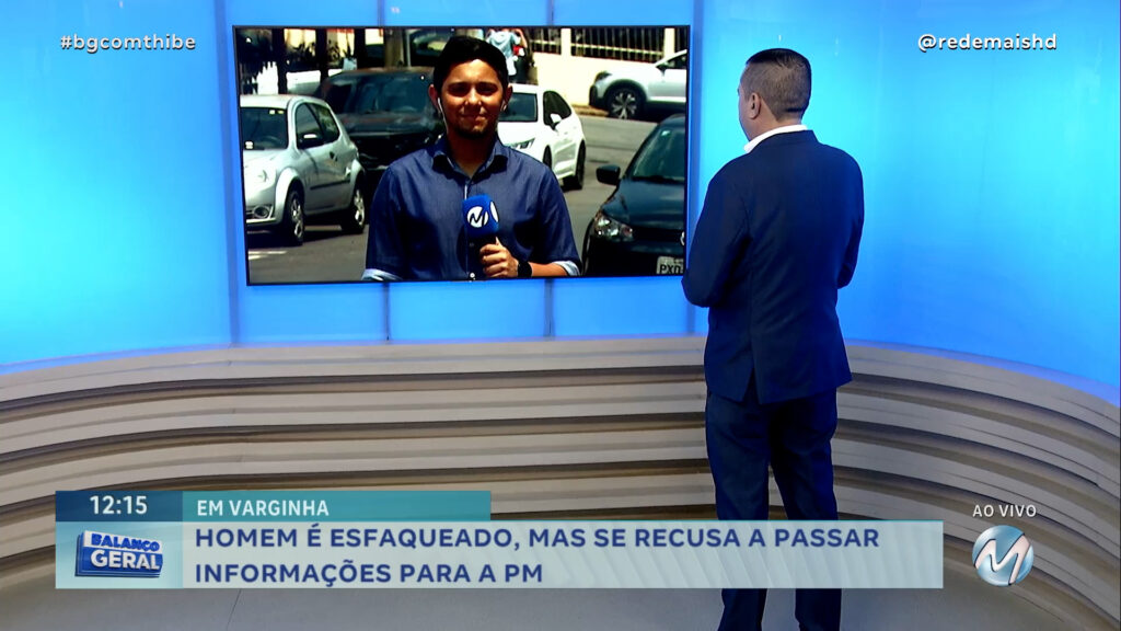 EM VARGINHA : HOMEM É ESFAQUEADO, MAS SE RECUSA A PASSAR INFORMAÇÕES PARA A PM