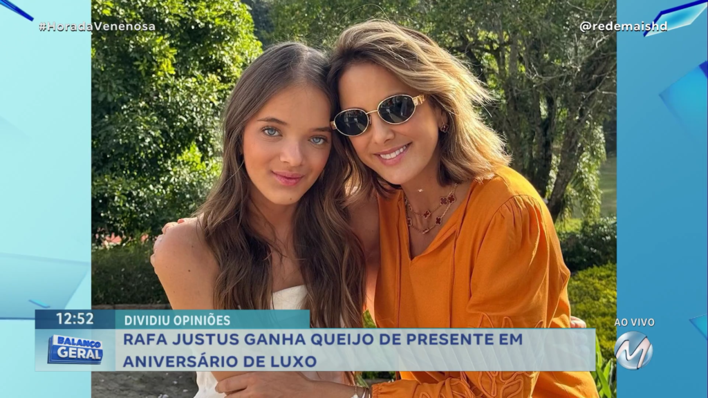 DIVIDIU OPINIÕES: RAFA JUSTUS GANHA QUEIJO DE PRESENTE EM ANIVERSÁRIO DE LUXO | HORA DA VENENOSA