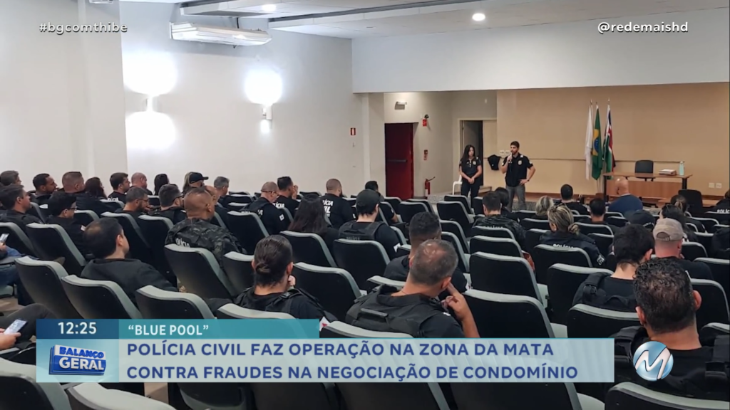 POLÍCIA CIVIL FAZ OPERAÇÃO NA ZONA DA MATA CONTRA FRAUDES NA NEGOCIAÇÃO DE CONDOMÍNIO