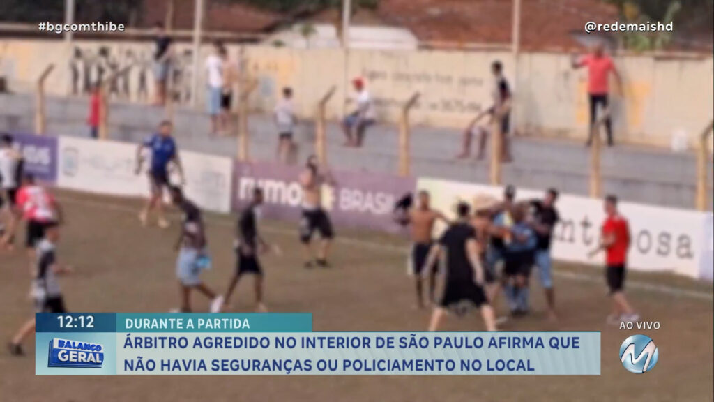 EQUIPE DE ARBITRAGEM DE POÇOS DE CALDAS É AGREDIDA NO INTERIOR DE SÃO PAULO