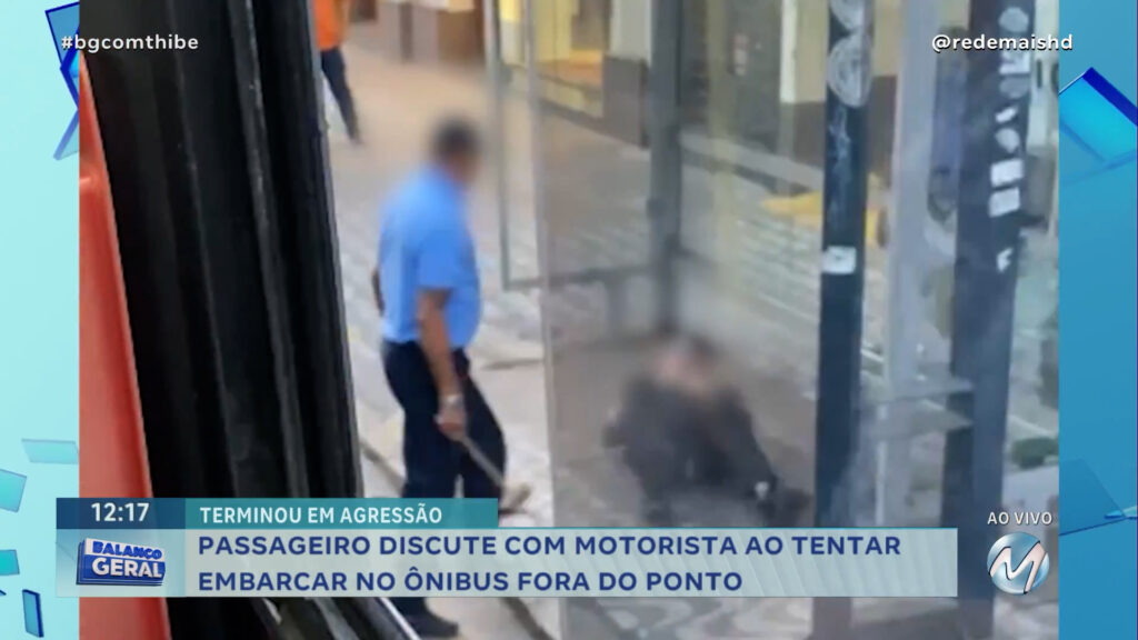 PASSAGEIRO DE ÔNIBUS É AGREDIDO COM MARRETA PELO MOTORISTA EM POÇOS DE CALDAS