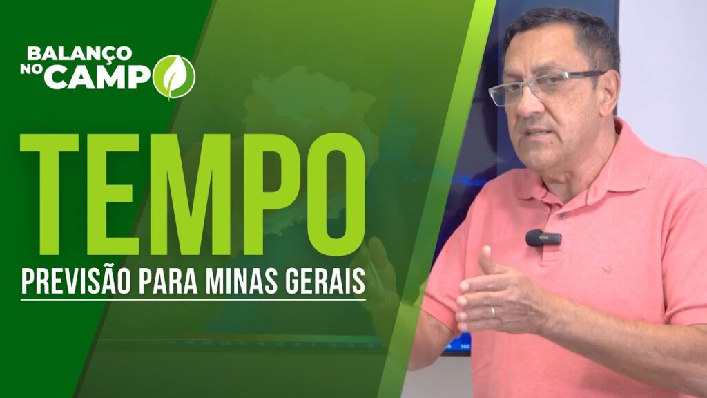 PREVISÃO DO TEMPO PARA MINAS GERAIS