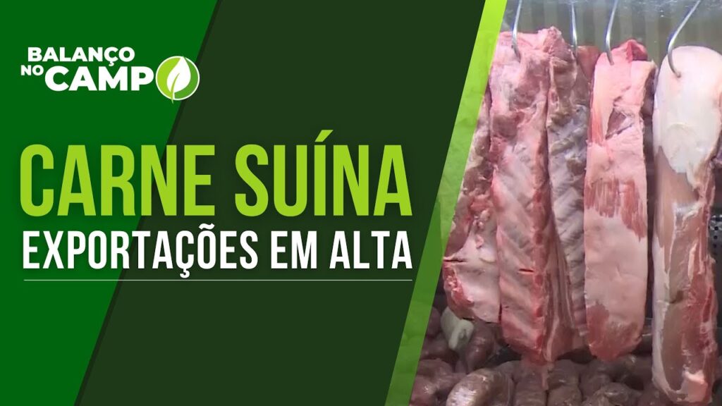 EMBARQUES DE CARNE SUÍNA CRESCEM