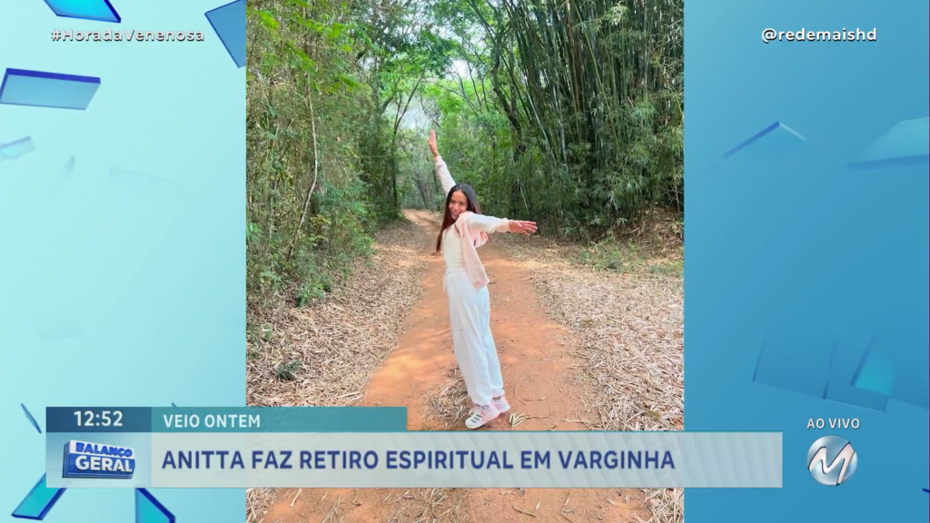 EM VARGINHA: CANTORA ANITTA FAZ RETIRO ESPIRITUAL | HORA DA VENENOSA