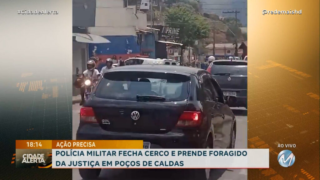 HOMEM PROCURADO PELA POLÍCIA DO MATO GROSSO DO SUL É PRESO EM POÇOS DE CALDAS