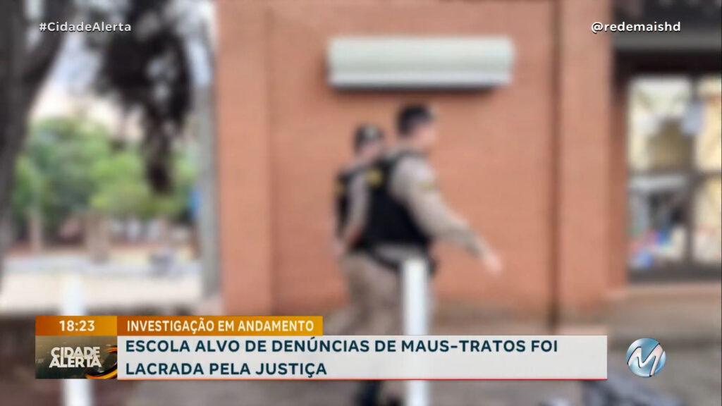 MONITORA SUSPEITA DE MAUS-TRATOS É PRESA E ESCOLA É LACRADA EM OURO FINO