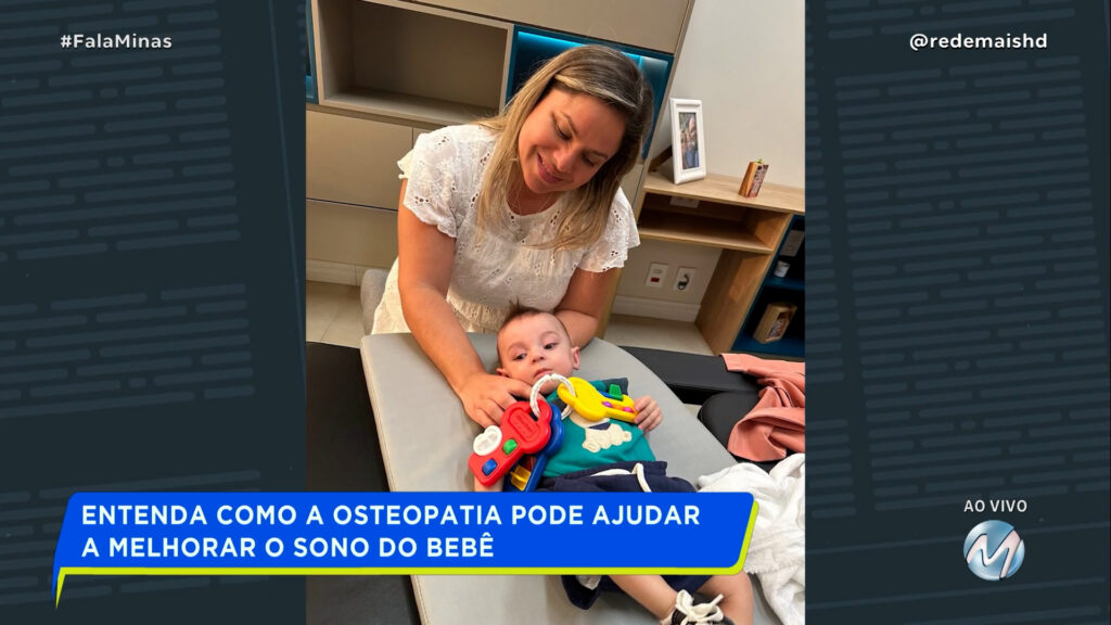 ENTENDA COMO A OSTEOPATIA PODE AJUDAR A MELHORAR O SONO DO BEBÊ