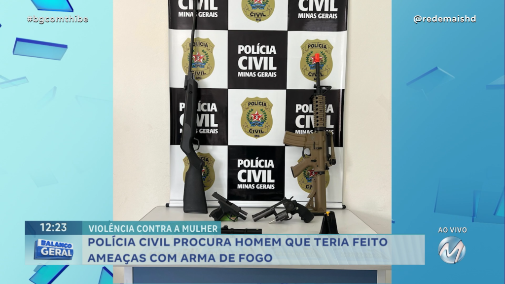 POLÍCIA CIVIL PROCURA HOMEM QUE TERIA FEITO AMEAÇAS COM ARMA DE FOGO