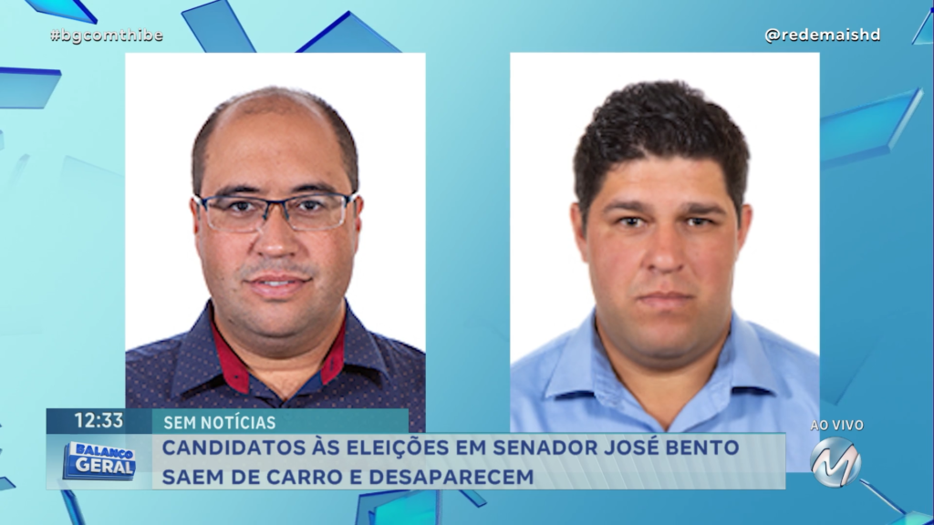 CANDIDATOS ÀS ELEIÇÕES EM SENADOR JOSÉ BENTO SAEM DE CARRO E DESAPARECEM