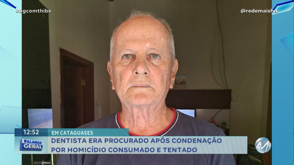 DENTISTA FORAGIDO DA JUSTIÇA MINEIRA HÁ 18 ANOS É PRESO NA BAHIA