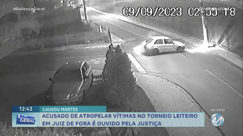 ACUSADO DE ATROPELAR VÍTIMAS NO TORNEIO LEITEIRO EM JUIZ DE FORA É OUVIDO PELA JUSTIÇA