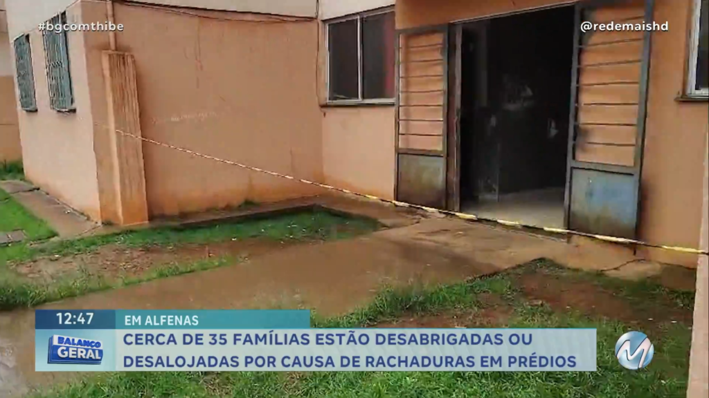 DEFESA CIVIL INTERDITA APARTAMENTOS EM ALFENAS