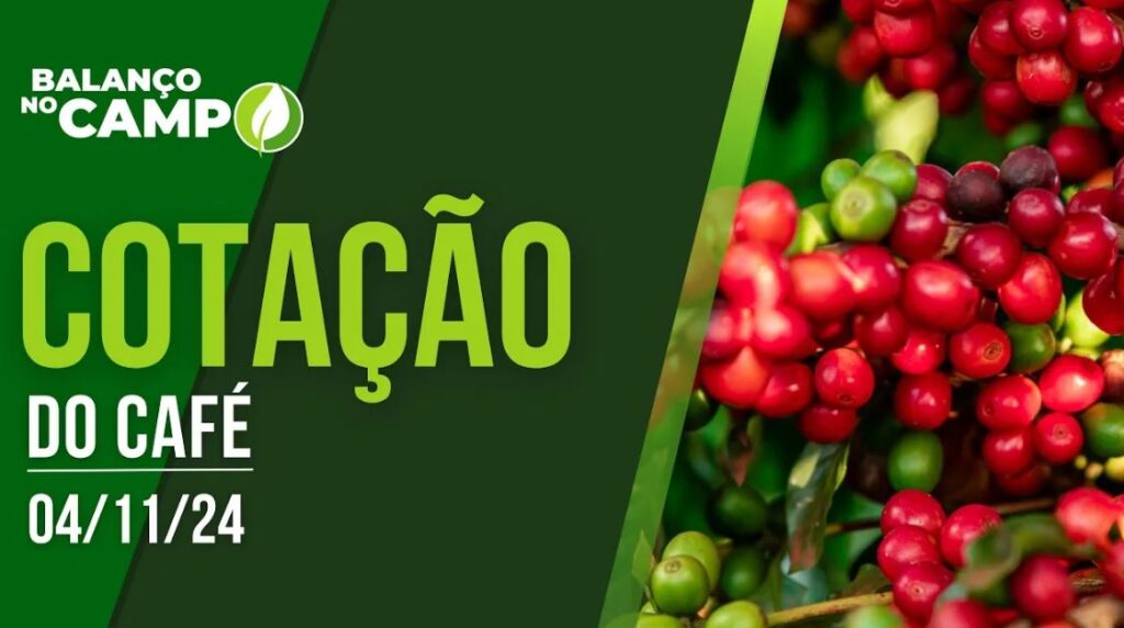 COTAÇÃO DO CAFÉ – 04/11/2024