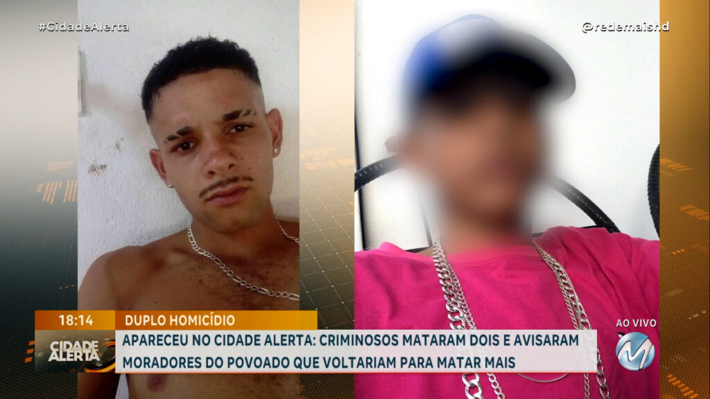 POLÍCIA CIVIL FALA SOBRE DUPLO HOMICÍDIO REGISTRADO EM POVOADO NA ZONA DA MATA