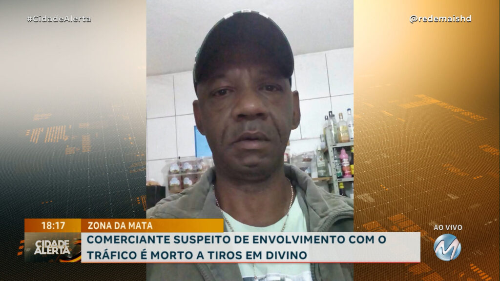 TRÁFICO FAZ MAIS UMA VÍTIMA: DONO DE BAR É MORTO A TIROS APÓS SER CHAMADO NA PORTA DE CASA