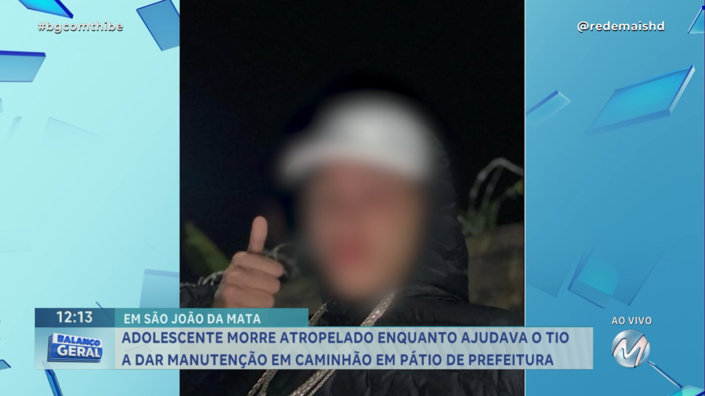 ADOLESCENTE MORRE ATROPELADO ENQUANTO FAZIA MANUTENÇÃO EM CAMINHÃO NO PÁTIO DA PREFEITURA