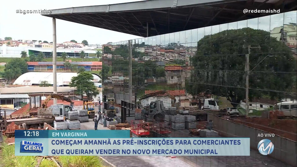 COMEÇAM AMANHÃ AS PRÉ-INSCRIÇÕES PARA COMERCIANTES NO NOVO MERCADO MUNICIPAL