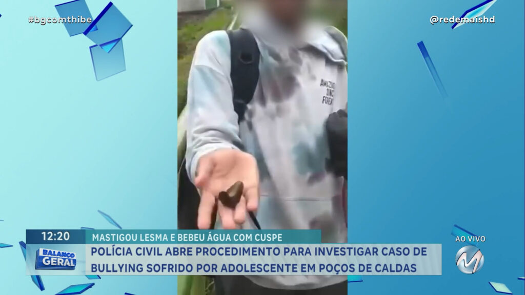 POLÍCIA CIVIL ABRE PROCEDIMENTO PARA INVESTIGAR CASO DE BULLYING SOFRIDO POR ADOLESCENTE EM POÇOS DE CALDAS