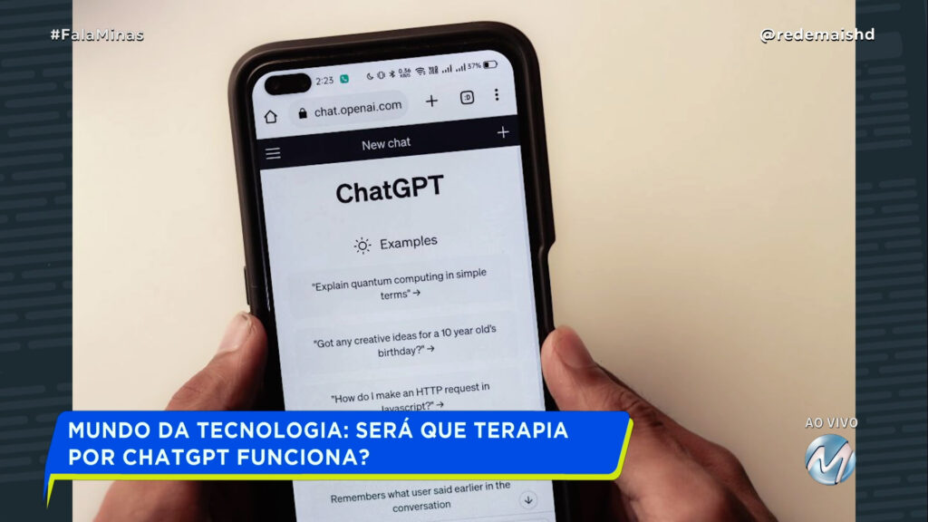 MUNDO DA TECNOLOGIA: SERÁ QUE TERAPIA POR CHATGPT FUNCIONA?