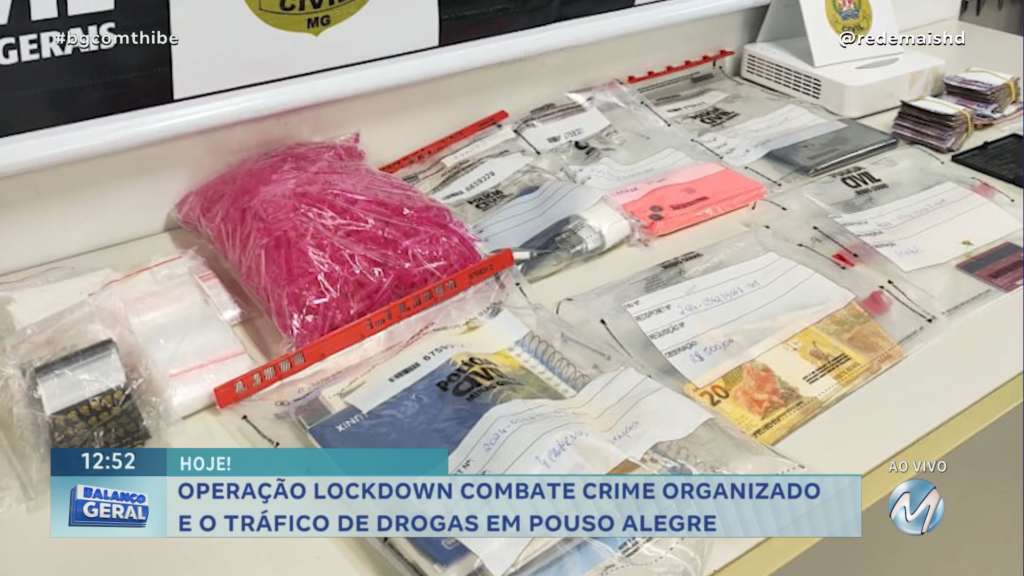 OPERAÇÃO LOCKDOWN COMBATE CRIME ORGANIZADO E O TRÁFICO DE DROGAS EM POUSO ALEGRE