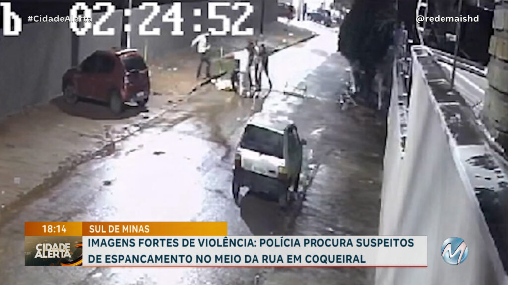 FLAGRANTE: HOMEM É ESPANCADO NO MEIO DA RUA EM COQUEIRAL