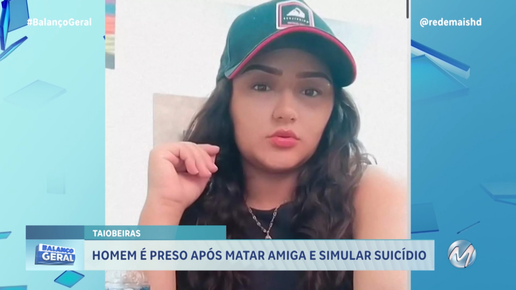 HOMEM É PRESO APÓS MATAR AMIGA E SIMULAR SU*C*DI0