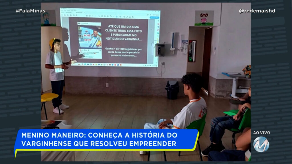 MENINO MANEIRO: CONHEÇA A HISTÓRIA DO VARGINHENSE QUE RESOLVEU EMPREENDER