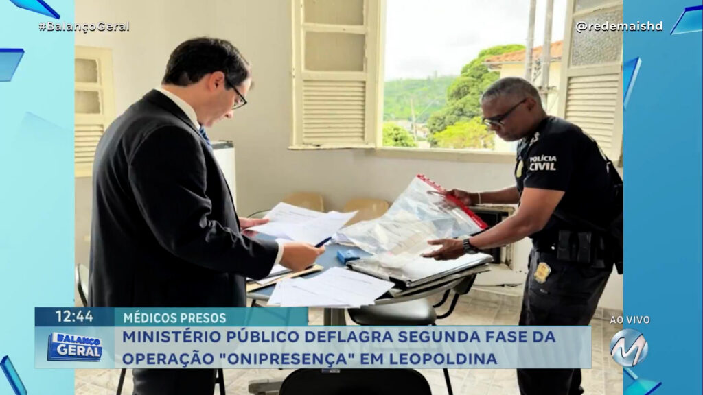 MINISTÉRIO PÚBLICO DEFLAGRA SEGUNDA FASE DA OPERAÇÃO “ONIPRESENÇA” EM LEOPOLDINA