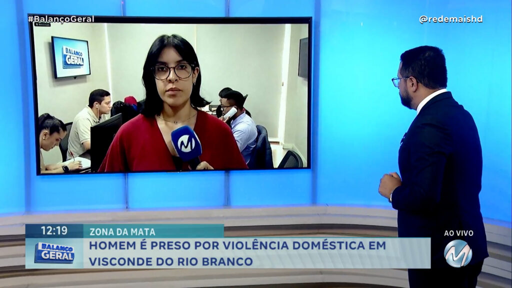 HOMEM É PRESO POR VIOLÊNCIA DOMÉSTICA EM VISCONDE DO RIO BRANCO