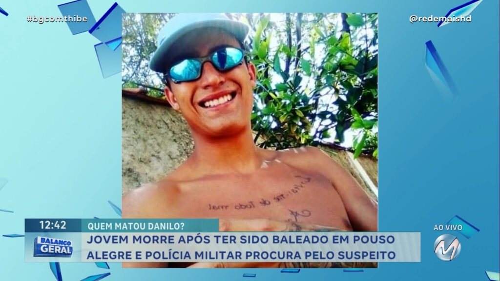 JOVEM MORRE APÓS TER SIDO BALEADO EM POUSO ALEGRE E POLÍCIA MILITAR PROCURA PELO SUSPEITO