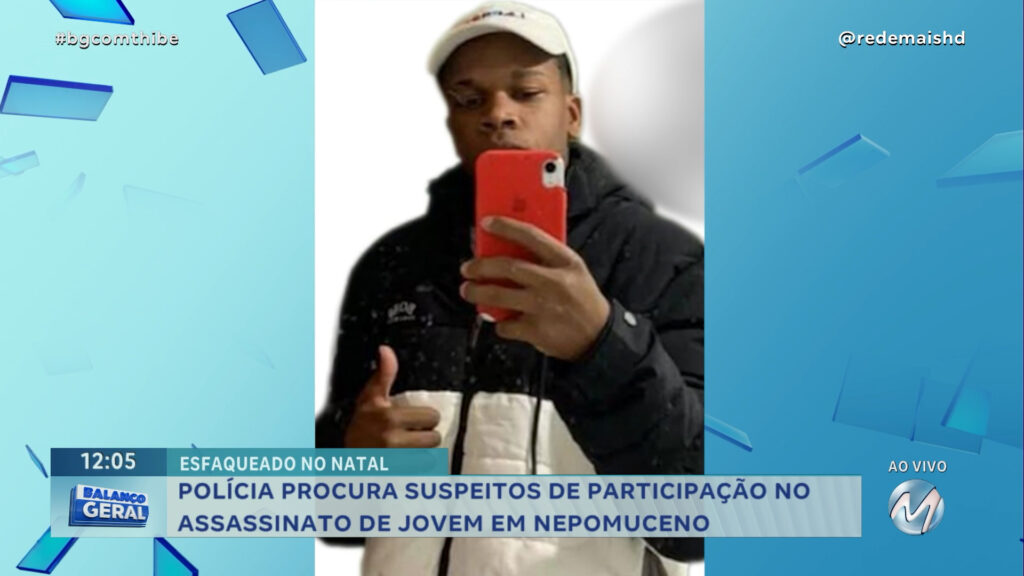 JOVEM É ESFAQUEADO NA MANHÃ DE NATAL APÓS BRIGA COM DOIS RAPAZES EM NEPOMUCENO