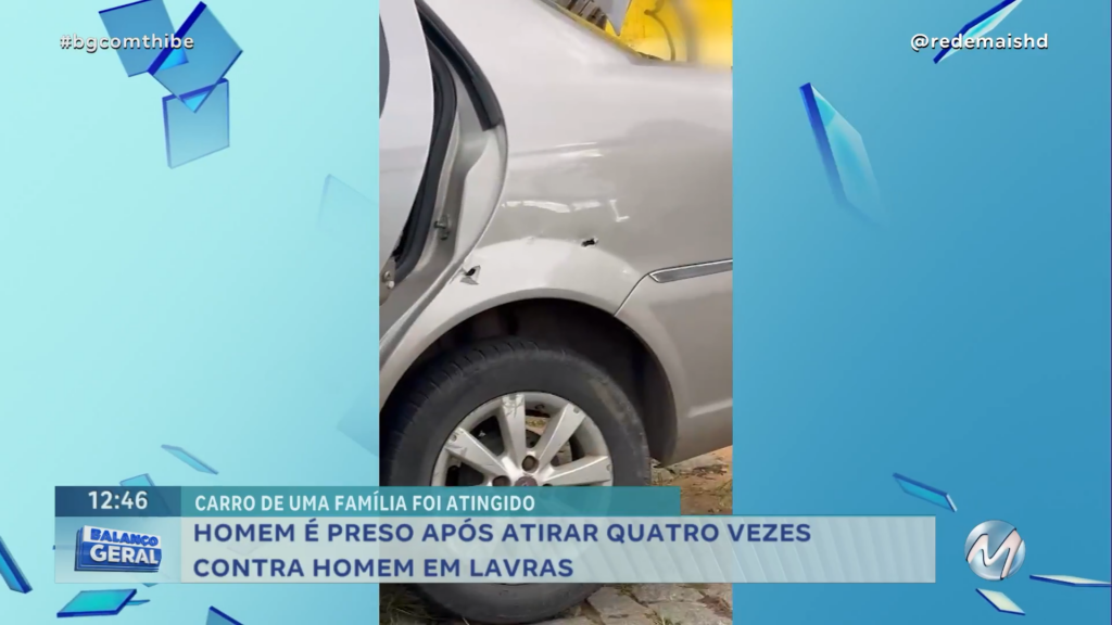 HOMEM É PRESO APÓS ATIRAR QUATRO VEZES CONTRA HOMEM EM LAVRAS