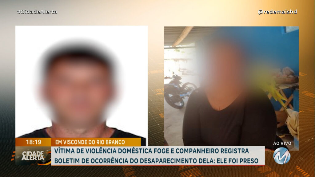 APÓS 16 ANOS: MULHER CONSEGUE FUGIR DE CASA E MARIDO ACABA PRESO POR VIOLÊNCIA DOMÉSTICA