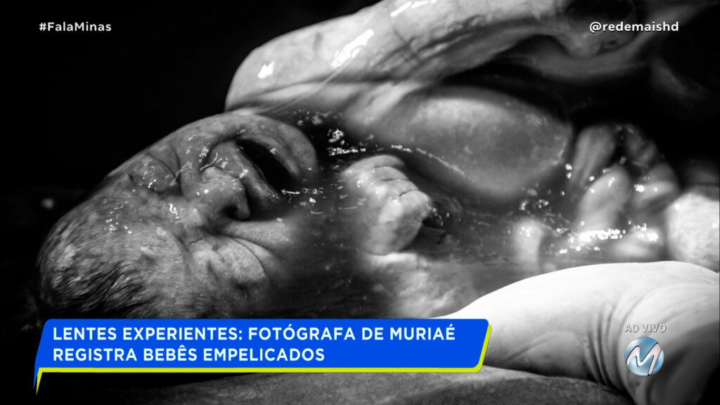 LENTES EXPERIENTES: FOTÓGRAFA DE MURIAÉ REGISTRA BEBÊS EMPELICADOS