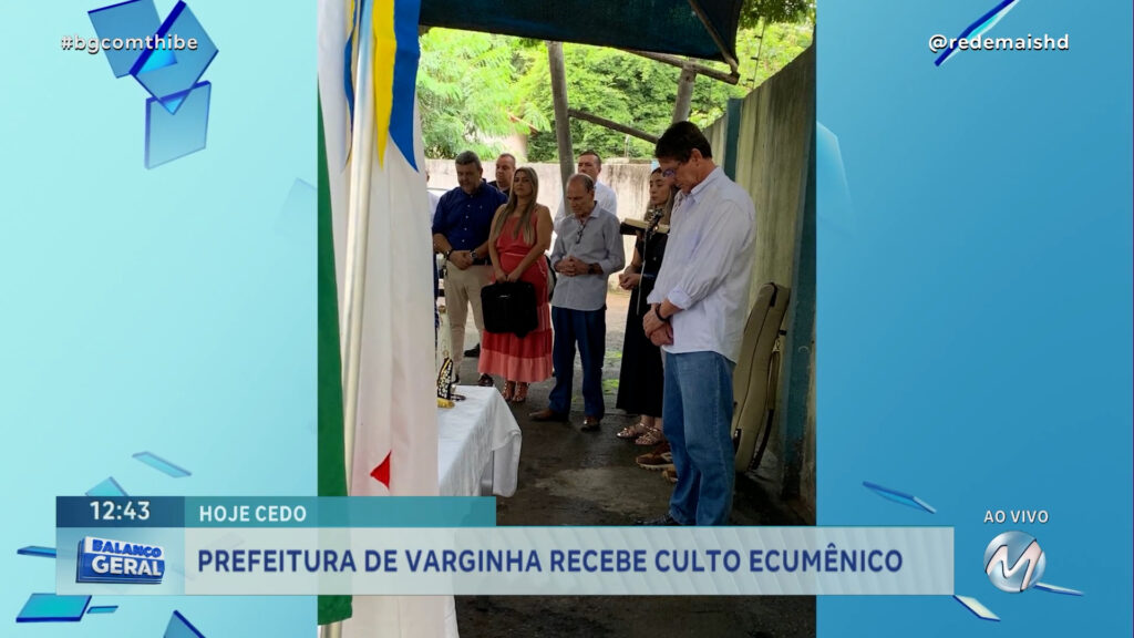 PREFEITURA DE VARGINHA RECEBE CULTO ECUMÊNICO