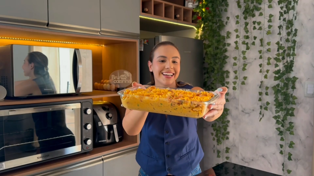 BRU NA COZINHA : MACARRÃO CREMOSO