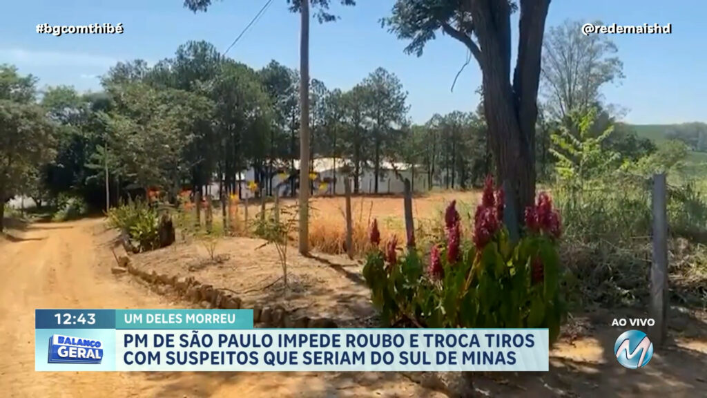 PM DE SÃO PAULO FRUSTRA ROUBO E TROCA TIROS COM SUSPEITOS QUE SERIAM DO SUL DE MINAS