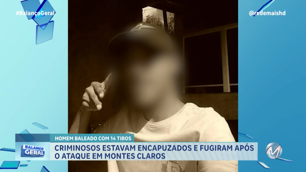 HOMEM DE 27 ANOS FOI BALEADO COM 14 TIROS EM PLENA LUZ DO DIA EM MONTES CLAROS