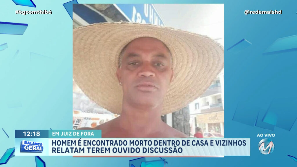 HOMEM É ENCONTRADO MORTO DENTRO DE CASA E VIZINHOS RELATAM TEREM OUVIDO DISCUSSÃO