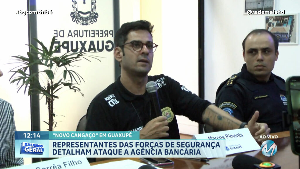 “NOVO CANGAÇO” EM GUAXUPÉ : SECRETÁRIO DE SEGURANÇA DO ESTADO DE SP DIZ QUE SUSPEITO FOI DETIDO EM CAMPINAS