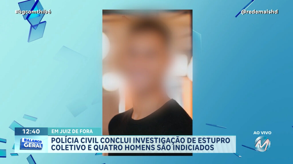 POLÍCIA CIVIL CONCLUI INVESTIGAÇÃO DE ESTUPRO COLETIVO E QUATRO HOMENS SÃO INDICIADOS