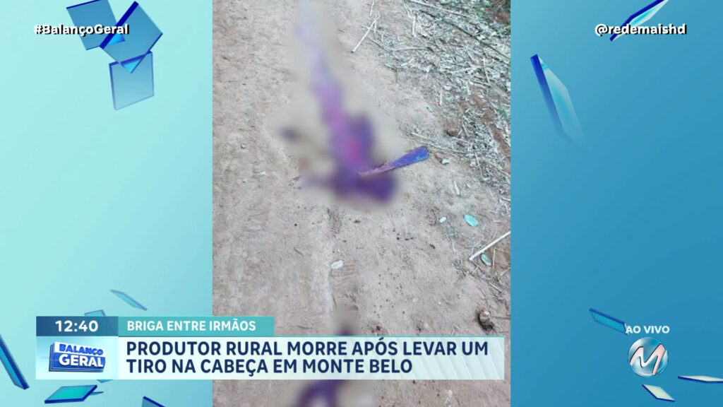 PRODUTOR RURAL MORRE APÓS SER SOCORRIDO COM FERIMENTOS NA CABEÇA