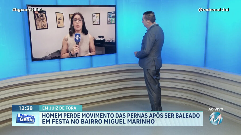 HOMEM PERDE MOVIMENTO DAS PERNAS APÓS SER BALEADO EM FESTA NO BAIRRO MIGUEL MARINHO